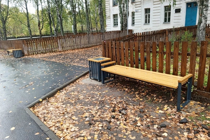 В Черной Холунице благоустроили новое место отдыха
