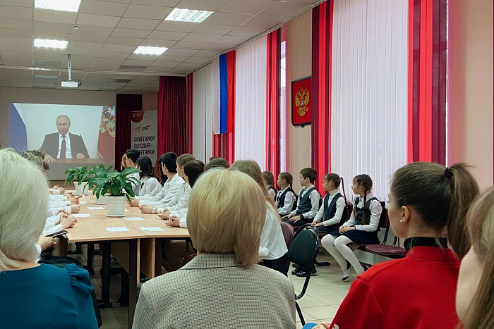 В кировской школе отрылось первое отделение «Движения первых»