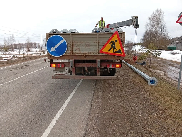 В 31 населенном пункте Кировской области на трассах смонтировали уличное освещение 