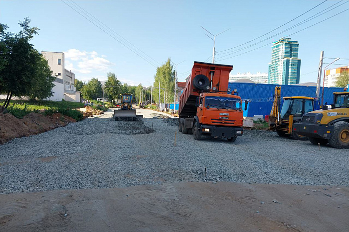 На Студенческом проезде в Кирове начались работы третьего этапа 