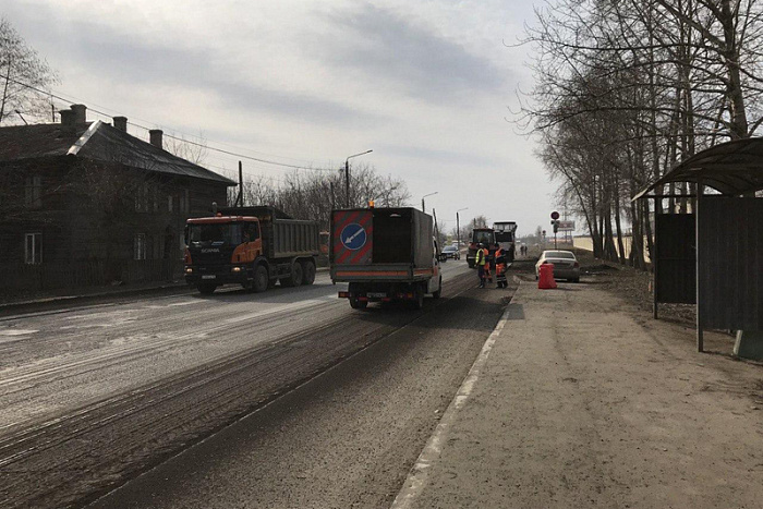 В Кировской области ремонт в рамках нацпроекта БКАД начался с самых повреждённых улиц