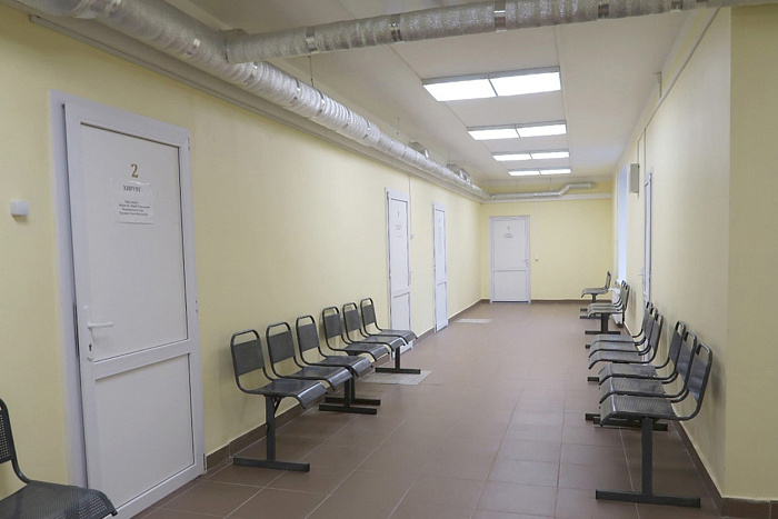 В поликлинике Сосновки завершен ремонт
