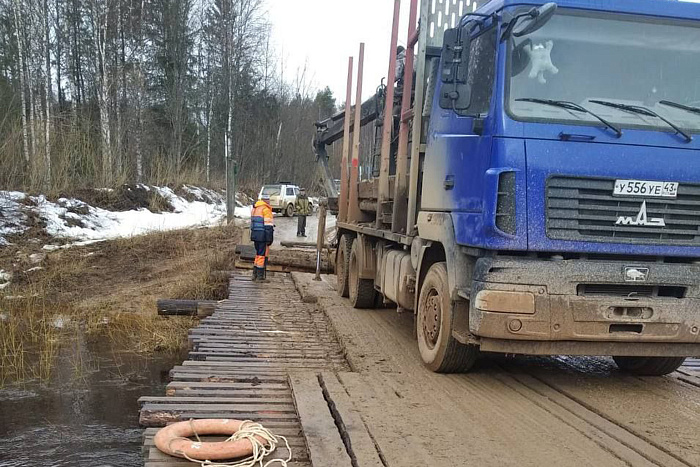 В Кировской области продолжается демонтаж низководных мостов