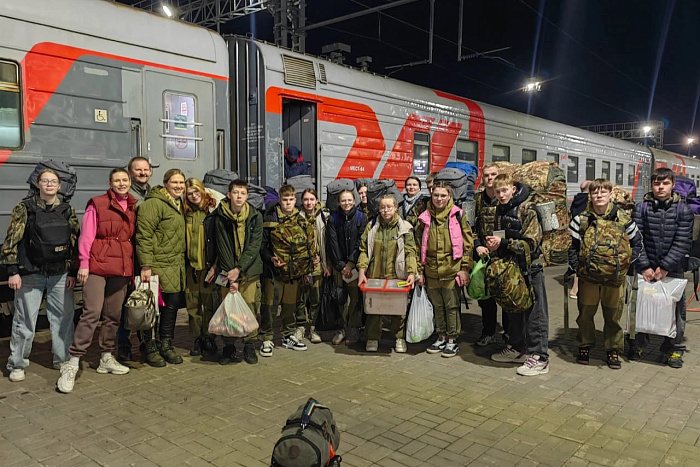 Кировские ребята приняли участие в юбилейной Вахте Памяти