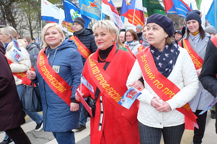 Более 8 тысяч кировчан вышли на первомайскую акцию профсоюзов