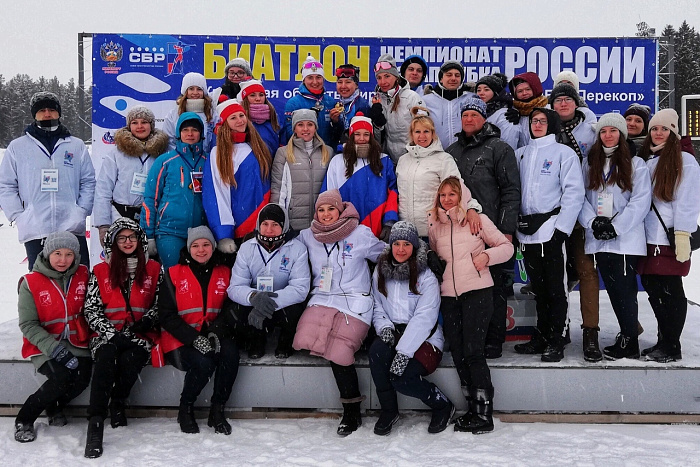 В «Перекопе» завершились 8-й этап Кубка России и чемпионат России по биатлону