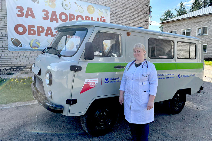 В автопарке районных больниц Кировской области — 340 новых автомобилей
