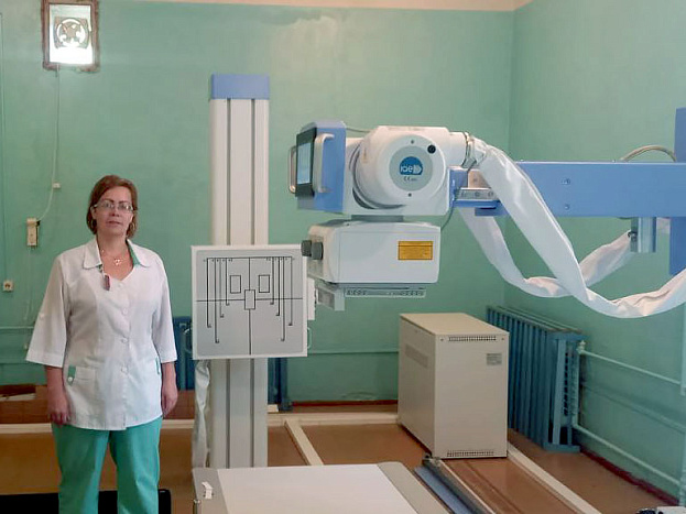 Жители Шабалинского района проходят обследования на новом цифровом рентгенологическом аппарате