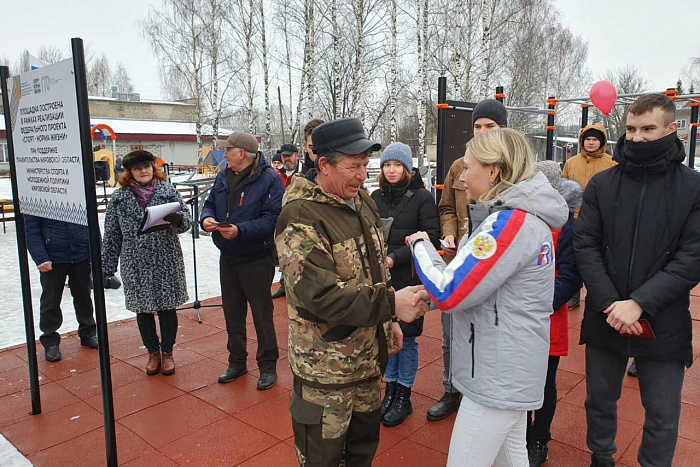 В Пижанке в рамках реализации проекта «Спорт — норма жизни» открыли новую площадку ГТО