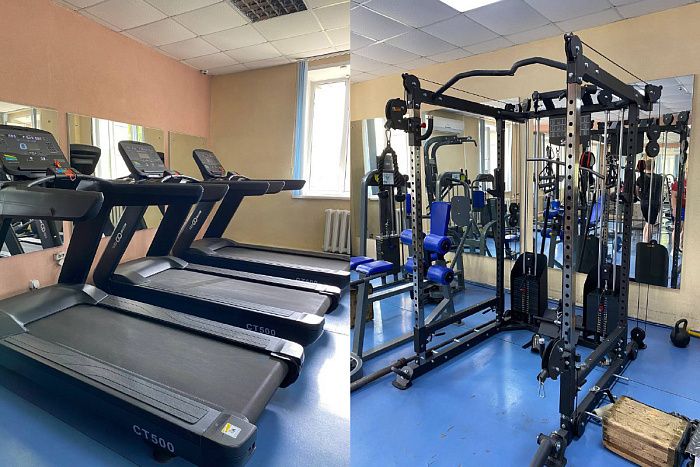 В кировскую спортшколу поступили новые тренажеры