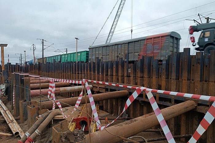 В Кирове приступили к созданию каркаса тоннеля под Транссибом