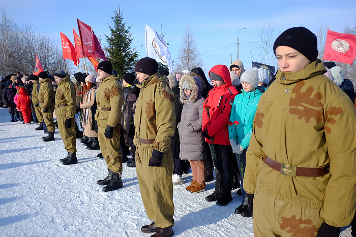 В селе Калинино Малмыжского района зажгли Вечный огонь
