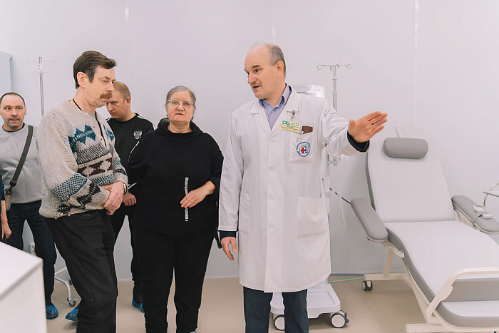 Пациенты диализного отделения высоко оценили условия нового центра на Семашко, 2 а