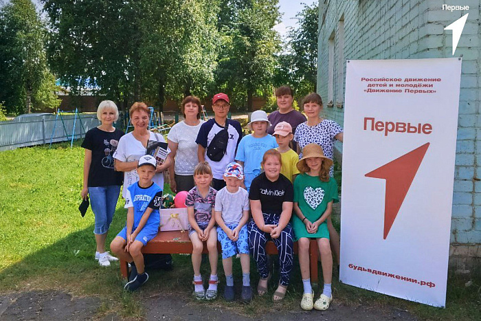 В Кировской области прошел фестиваль дворовых игр «Вместе с Первыми!»