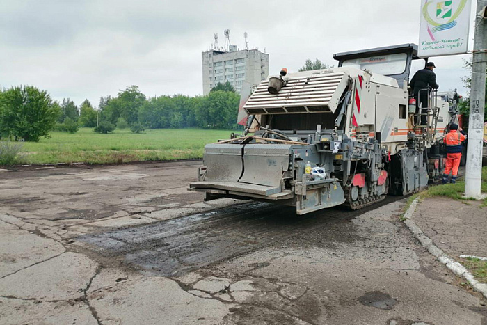 В Кирово-Чепецке стартовали дорожные работы