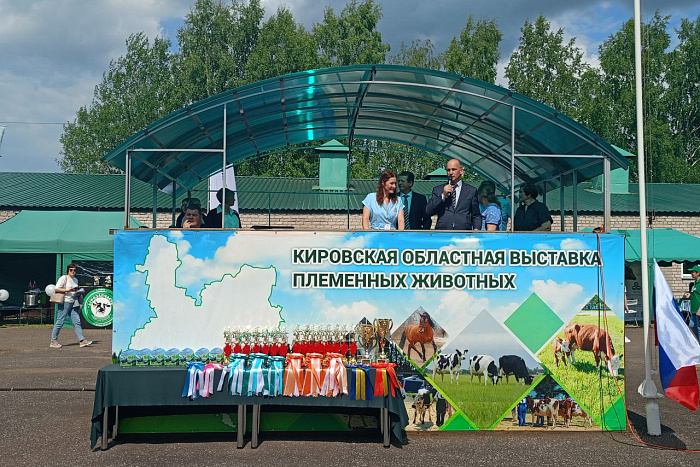 Победителем выставки племенных животных стала голштинская Тёска