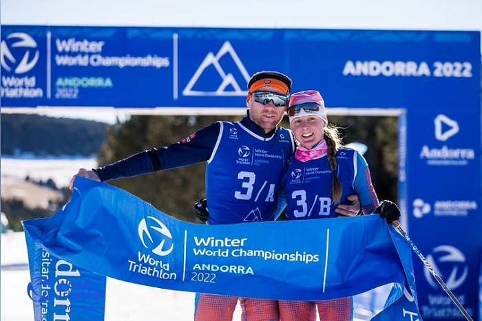 Кировчанка Дарья Рогозина выиграла золото чемпионата мира по зимнему триатлону