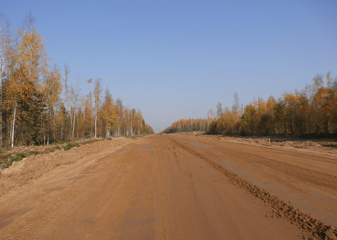 На автодороге Опарино – Альмеж ведутся дорожные работы
