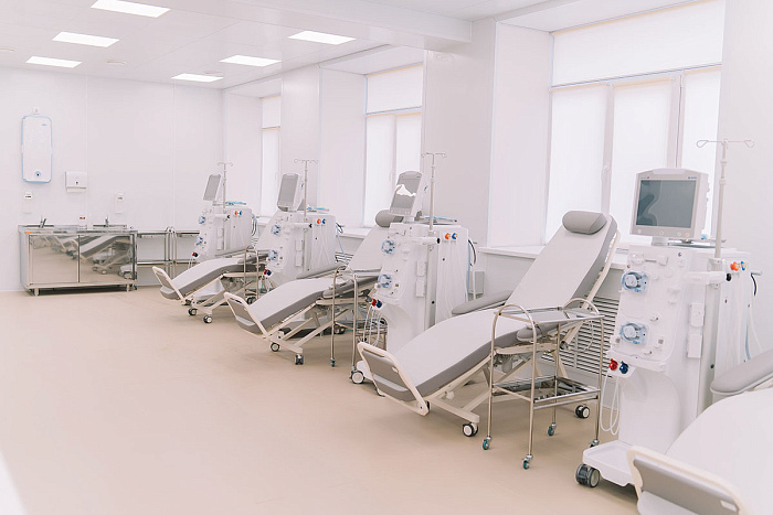 Пациенты диализного отделения высоко оценили условия нового центра на Семашко, 2 а