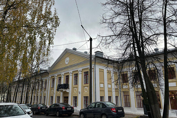 В Кирове продолжается ремонт библиотеки имени Герцена