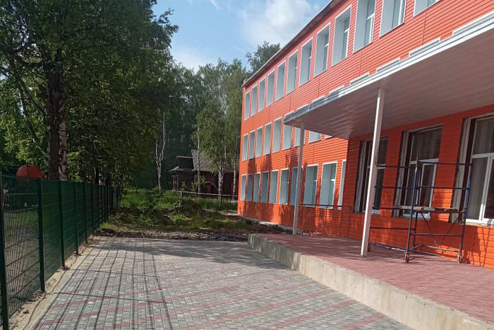 К началу нового учебного года в Лесном отремонтировали школу