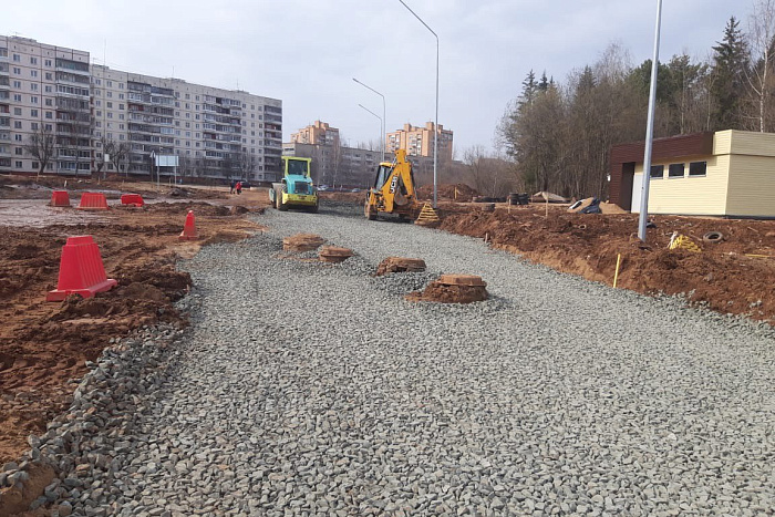 В Кирово-Чепецке начались дорожные работы в рамках нацпроекта БКАД