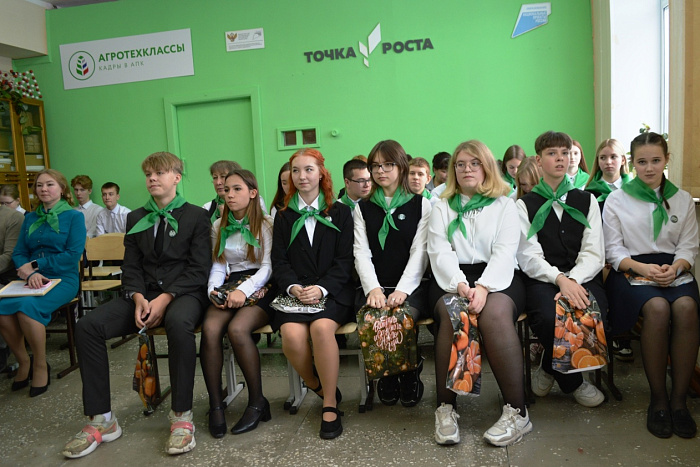 В школе Яранска открылся агротехнологический класс