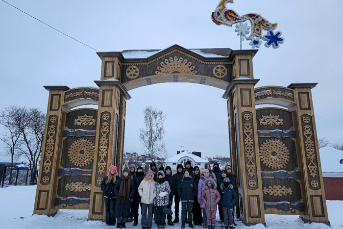 Школьники из Запорожской области побывали в Новогодней столице России 