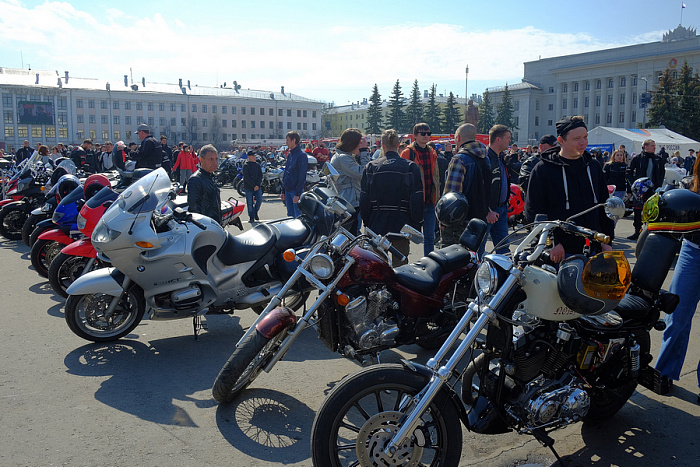В Кирове прошел «СтудБайкФест» в поддержку специальной военной операции