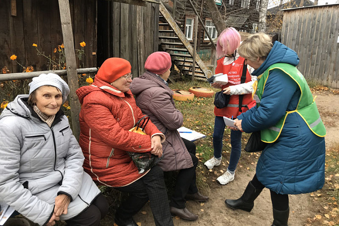 С начала октября «Дружины здоровья» побывали в 7 районах Кировской области