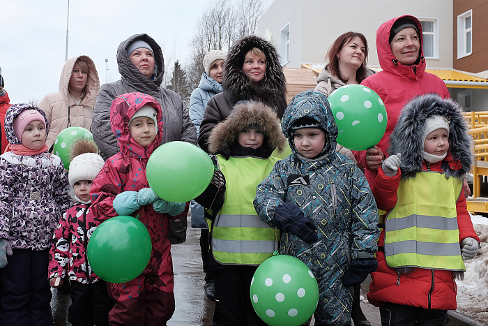 В Нововятском районе Кирова в рамках нацпроекта «Демография» открыли новый детский сад